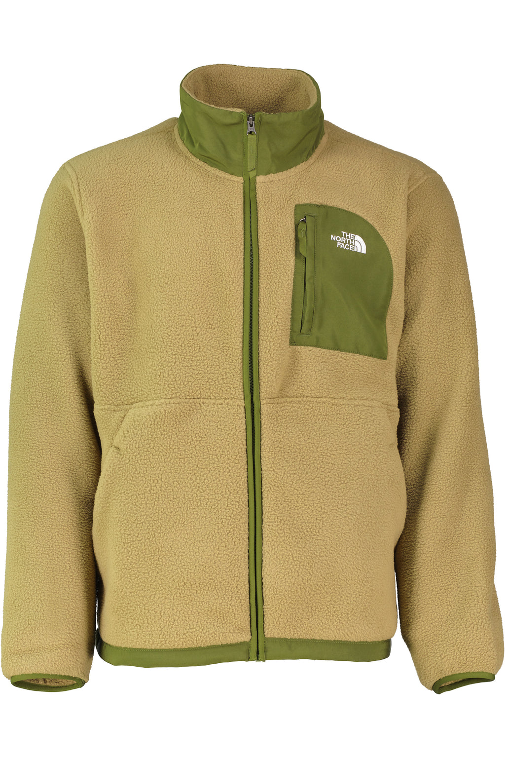 Mens The North Face Yumiori Offpeak FZ Jacket Cedar Woodland  Fleece — view 2
