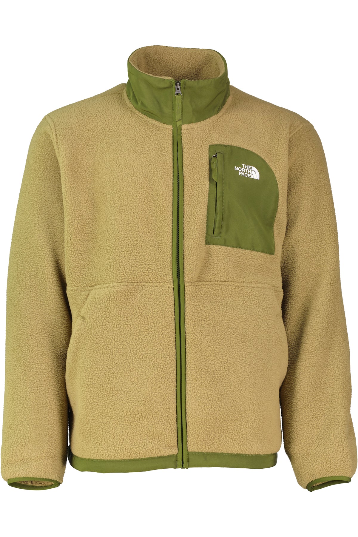 Mens The North Face Yumiori Offpeak FZ Jacket Cedar Woodland  Fleece — view 2