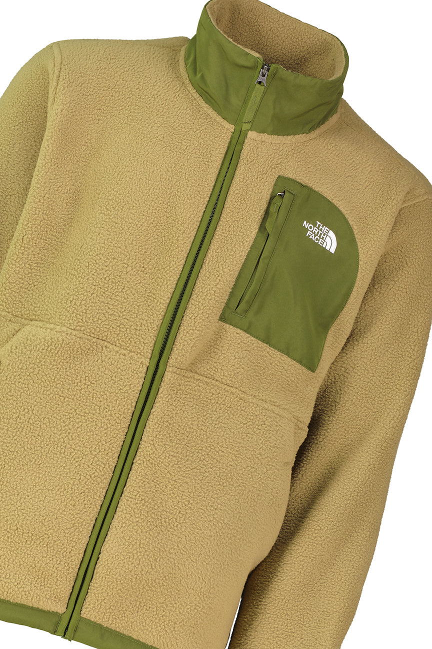 Mens The North Face Yumiori Offpeak FZ Jacket Cedar Woodland  Fleece — view 4