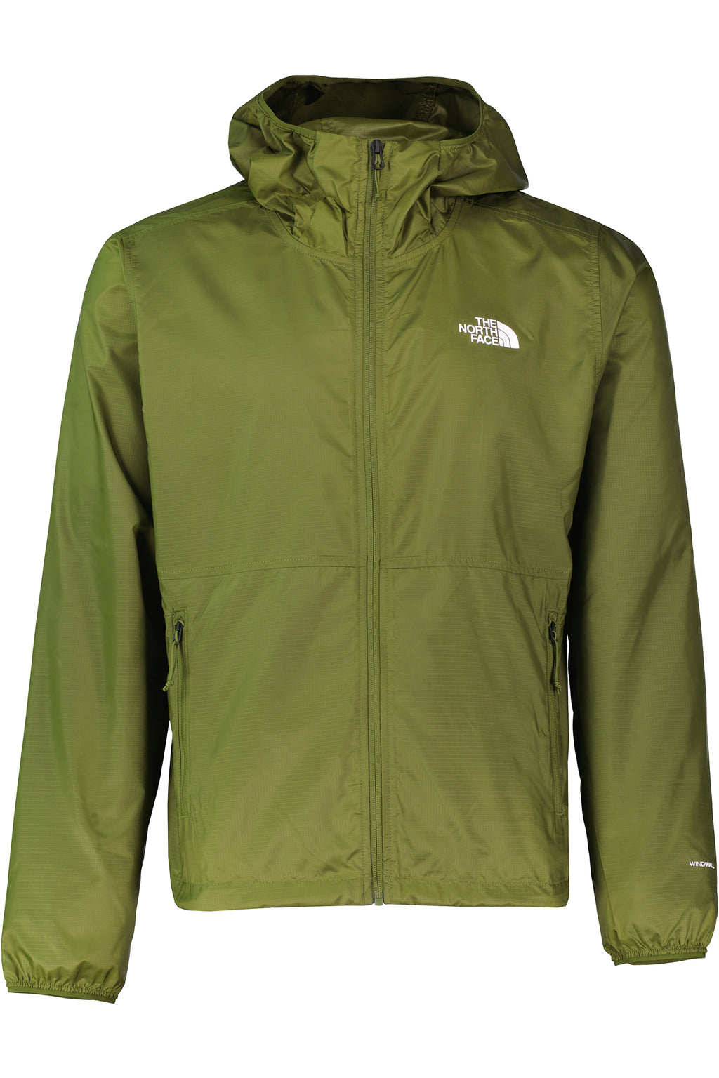 Mens The North Face TNF Cyclone Wind Woodland Green Jacket — view 2