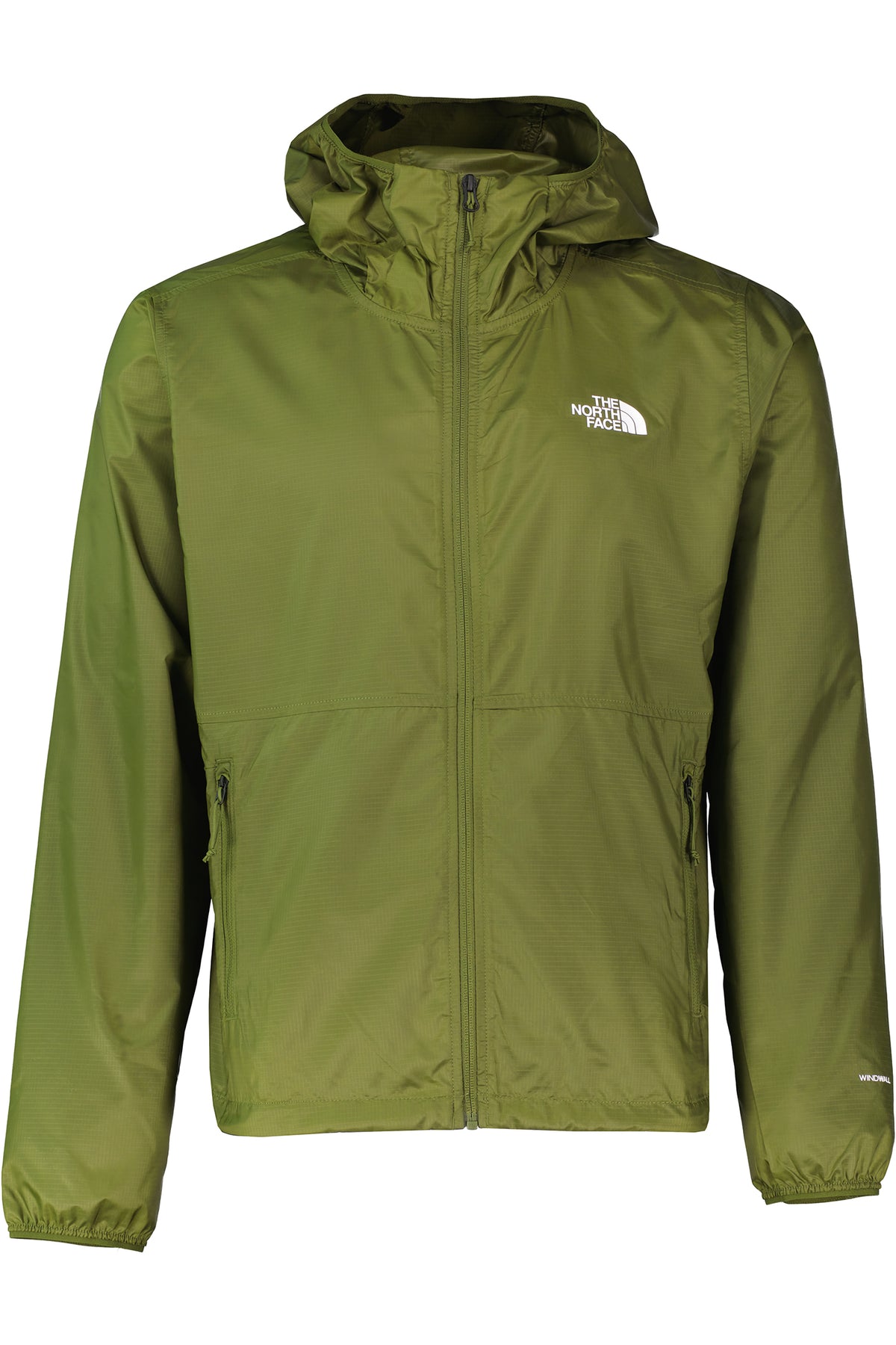 Mens The North Face TNF Cyclone Wind Woodland Green Jacket — view 2