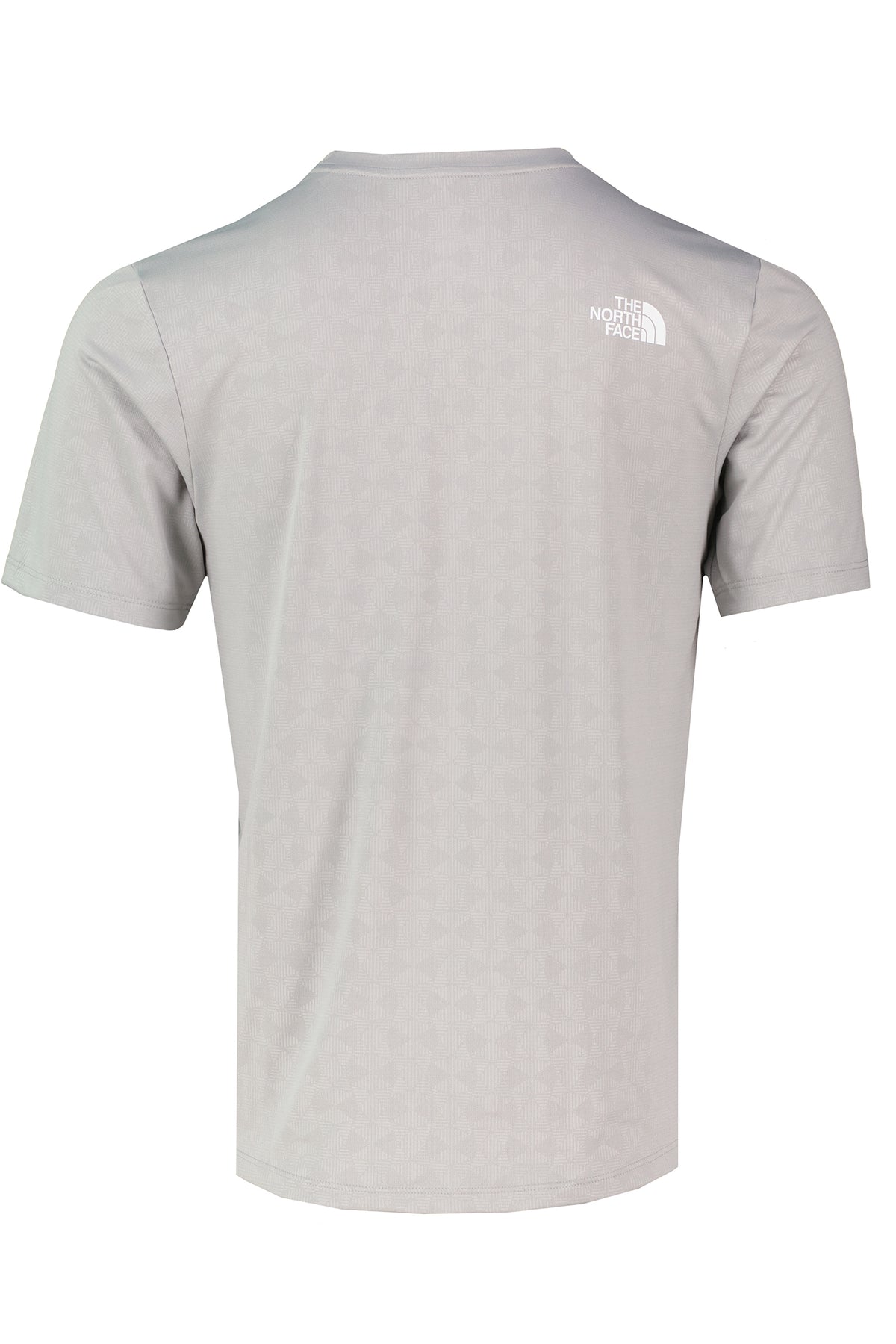 Mens The North Face 24/7 PTD EB RG SS Meld Grey T Shirt & 7IN Meld Grey Short Set — view 3