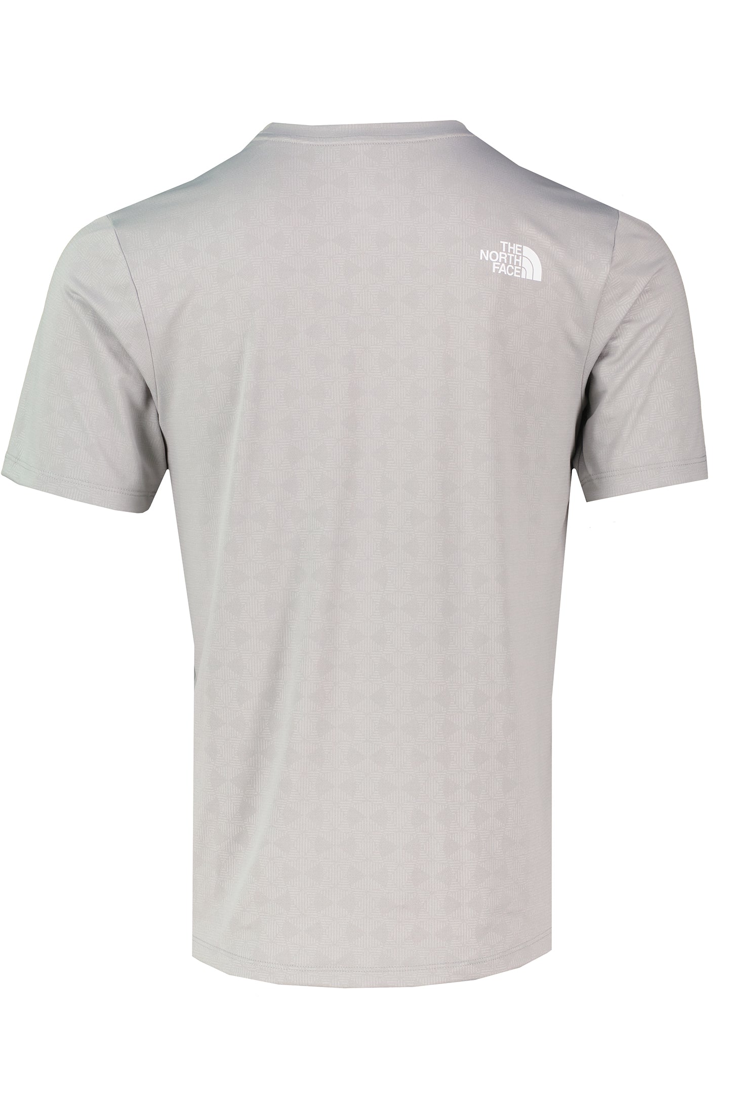 Mens The North Face 24/7 PTD EB RG SS Meld Grey T Shirt — view 3