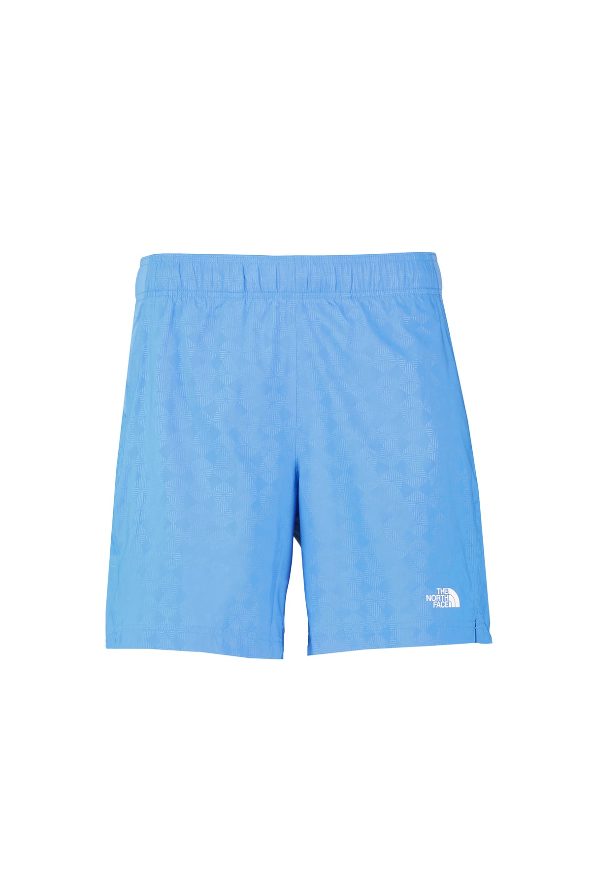 Mens The North Face 24/7 PTD EB RG SS Marina Blue T Shirt & Short Set — view 4