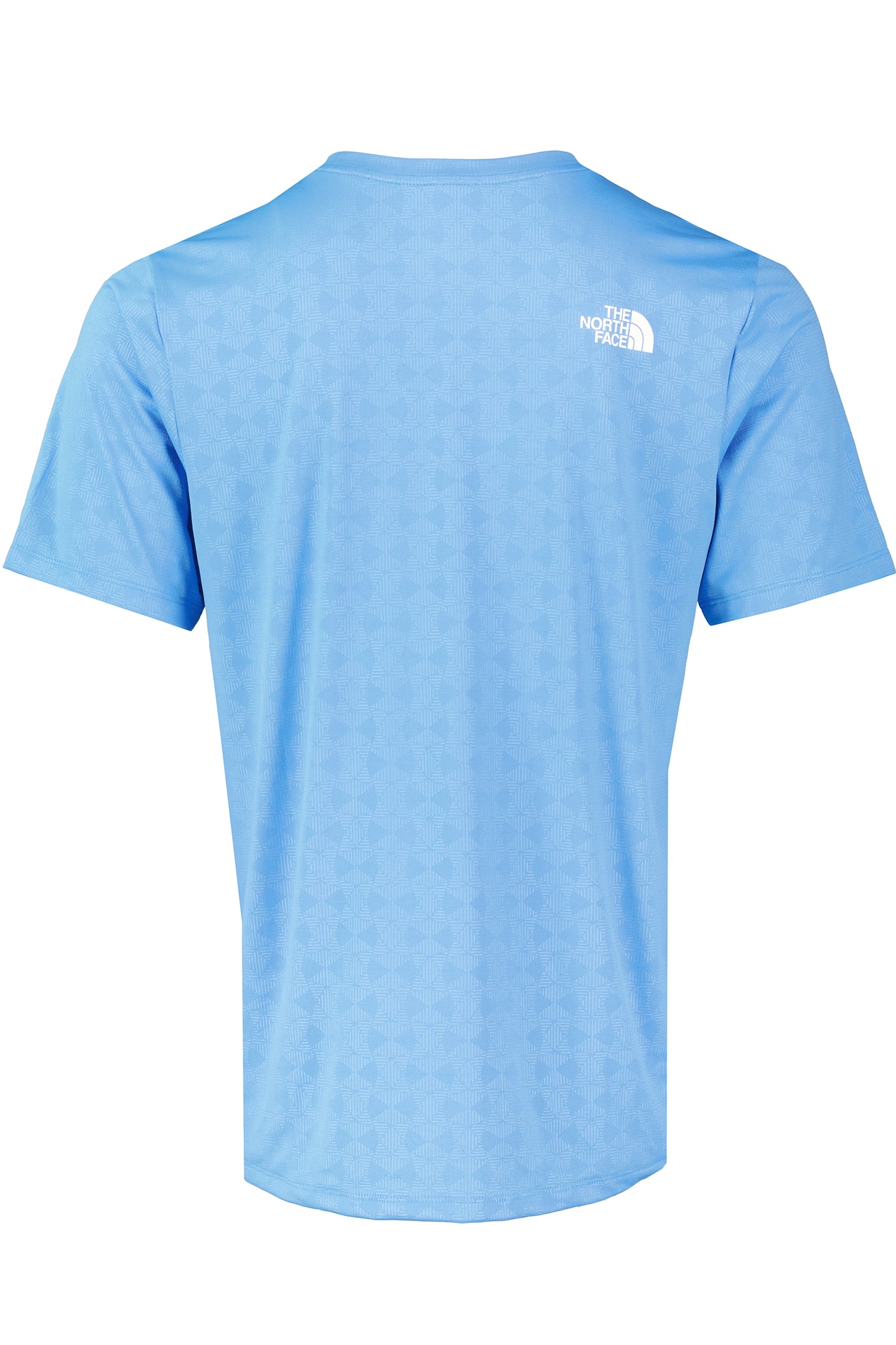 Mens The North Face 24/7 PTD EB RG SS Marina Blue T Shirt — view 3