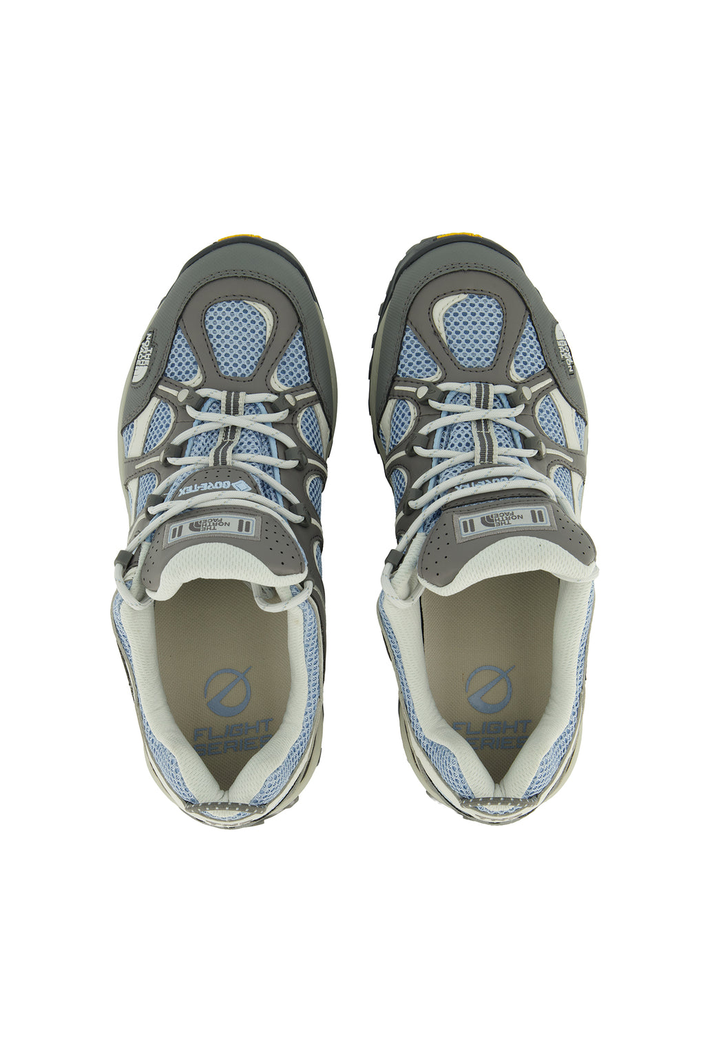 Mens The North Face Hedgehog 06 GTX Sleet Blue Q Silver Trainer — view 5