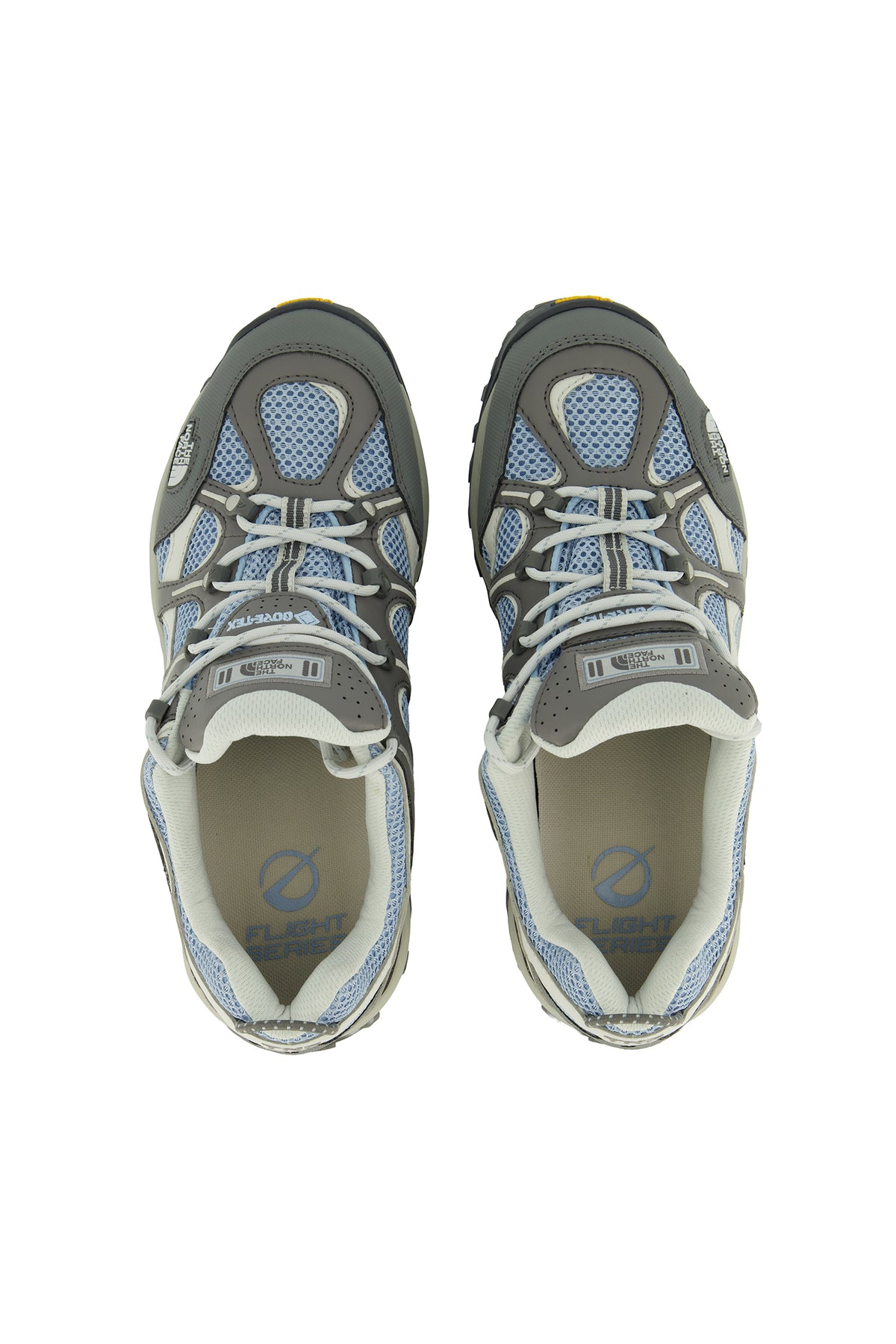 Mens The North Face Hedgehog 06 GTX Sleet Blue Q Silver Trainer — view 5