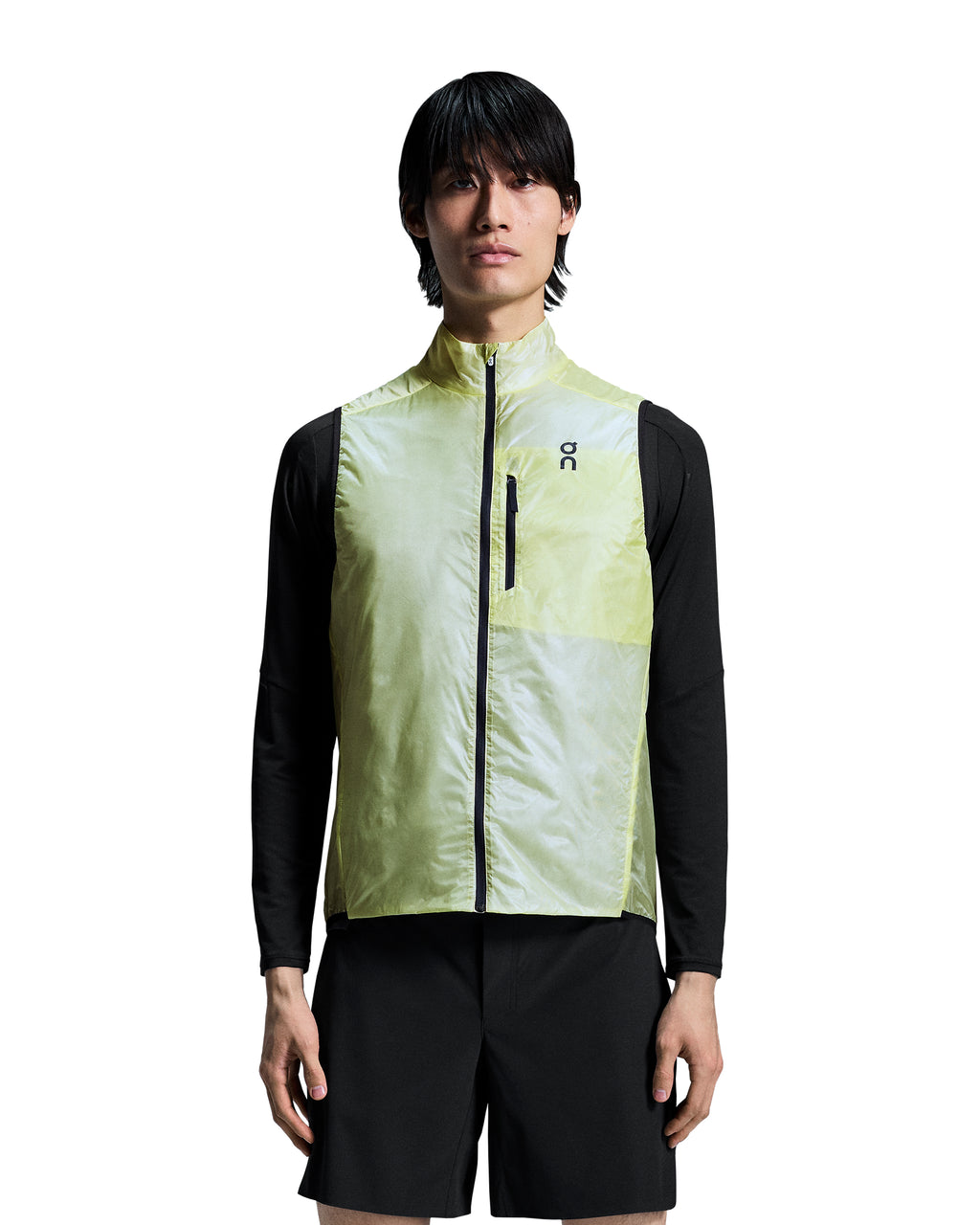 Mens On Running Hay Weather Vest — view 4