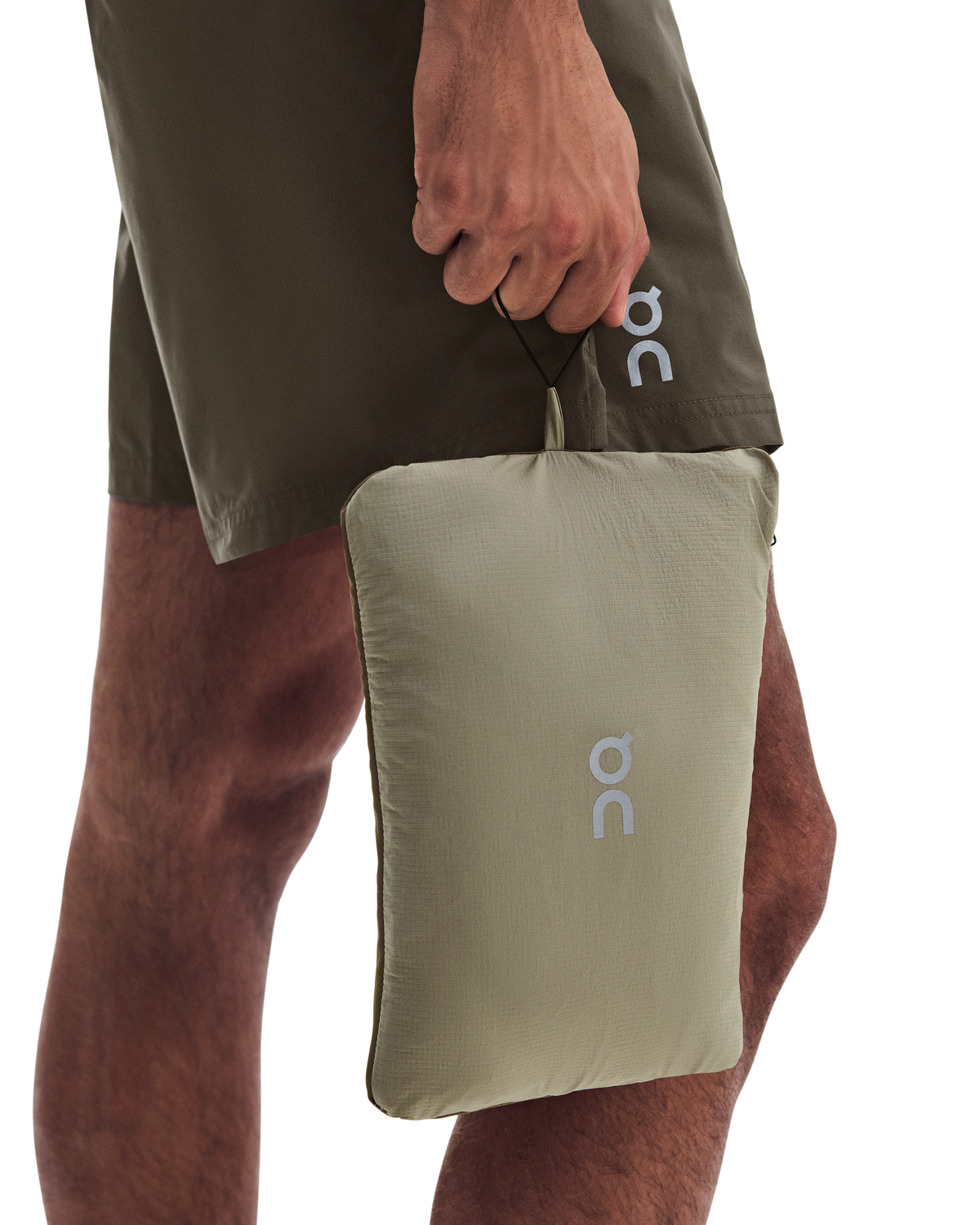 Men's On Running Core Jacket 1 Bark | Vetiver
