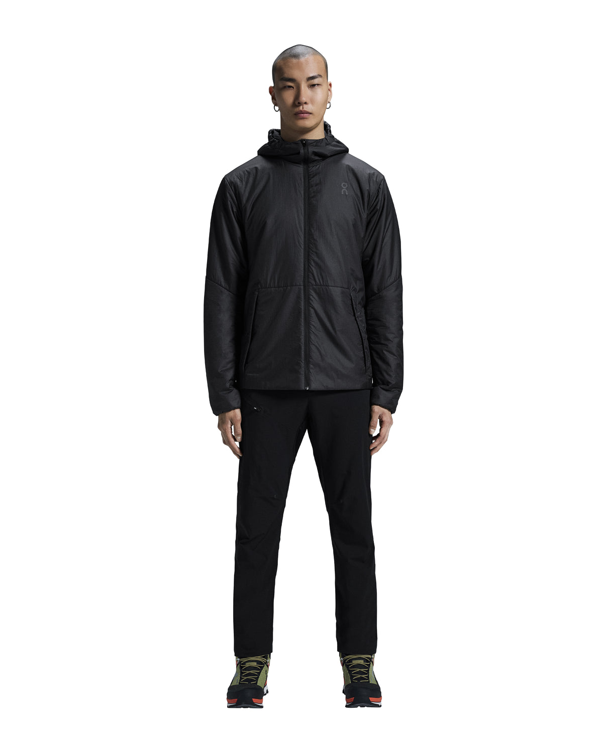 Men's On Running Black Trek Insulated Jacket — view 3