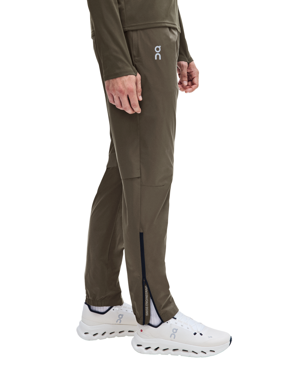 Men's On Running Core 1/4 Zip 1 Bark & Core Pant Tracksuit Set