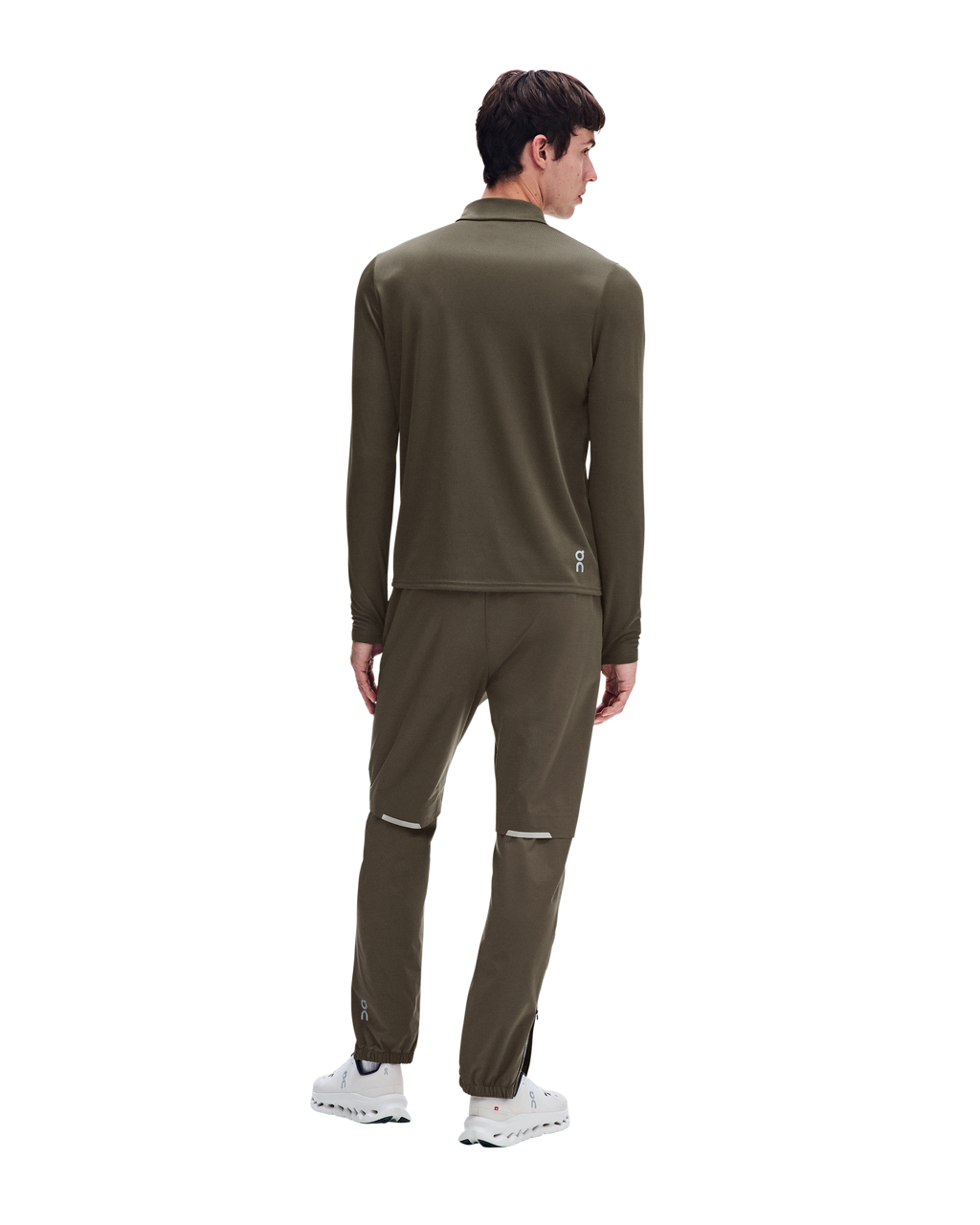Men's On Running Core 1/4 Zip 1 Bark & Core Pant Tracksuit Set