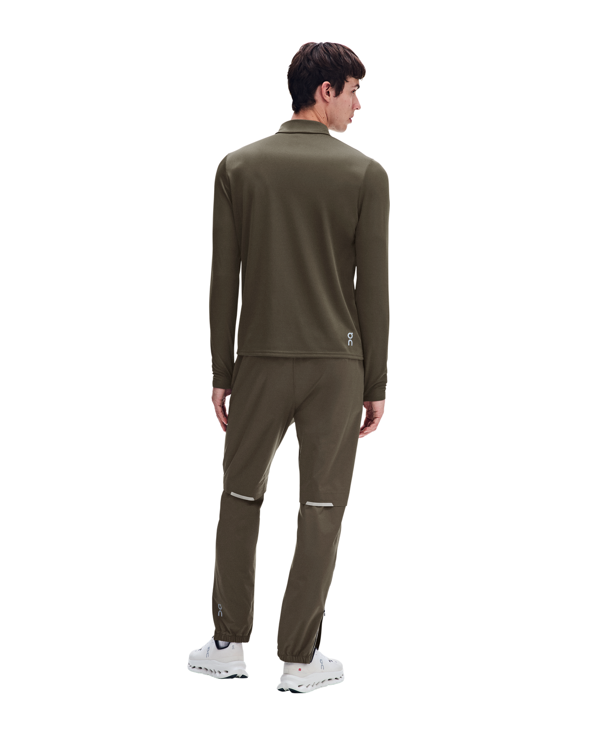 Men's On Running Core 1/4 Zip 1 Bark & Core Pant Tracksuit Set