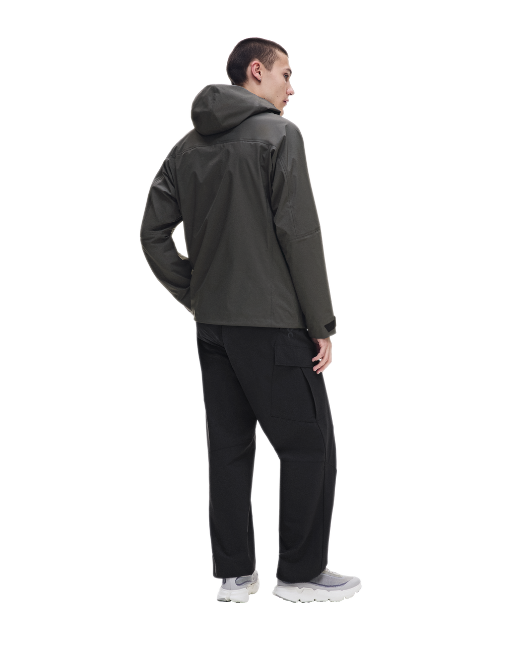 Men's On Running Ascent Jacket 1 Espresso — view 8