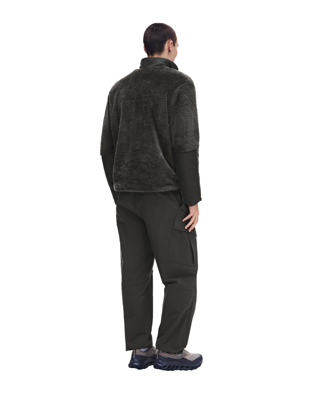 Unisex On Running Ascent Fleece Jacket 1 Espresso