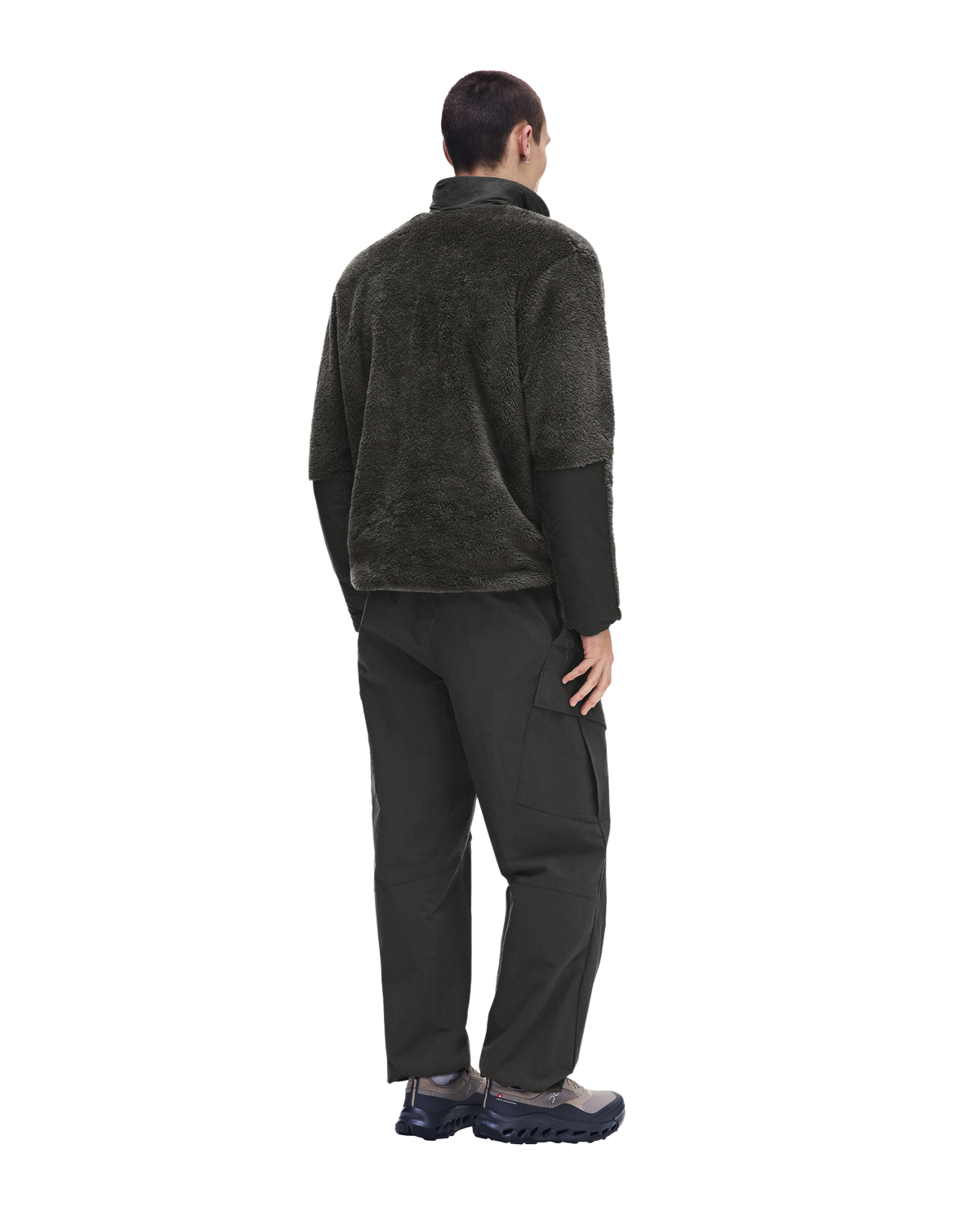 Unisex On Running Ascent Fleece Jacket 1 Espresso
