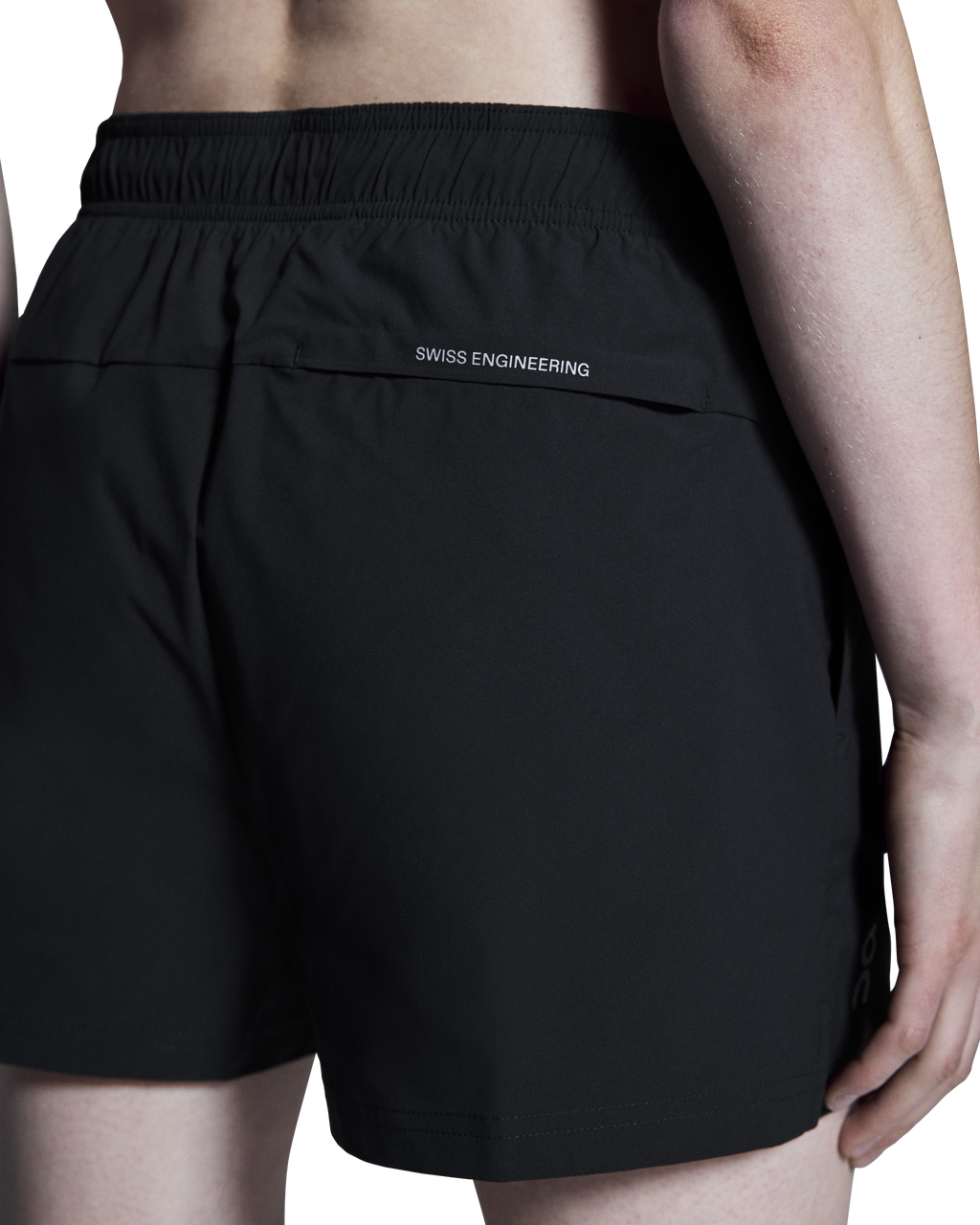 Women's On Running 3" Core Shorts in Black — view 2