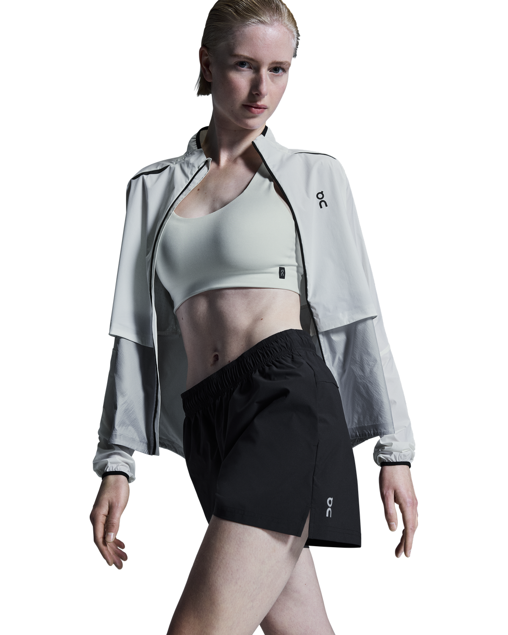 Women's On Running 3" Core Shorts in Black — view 3