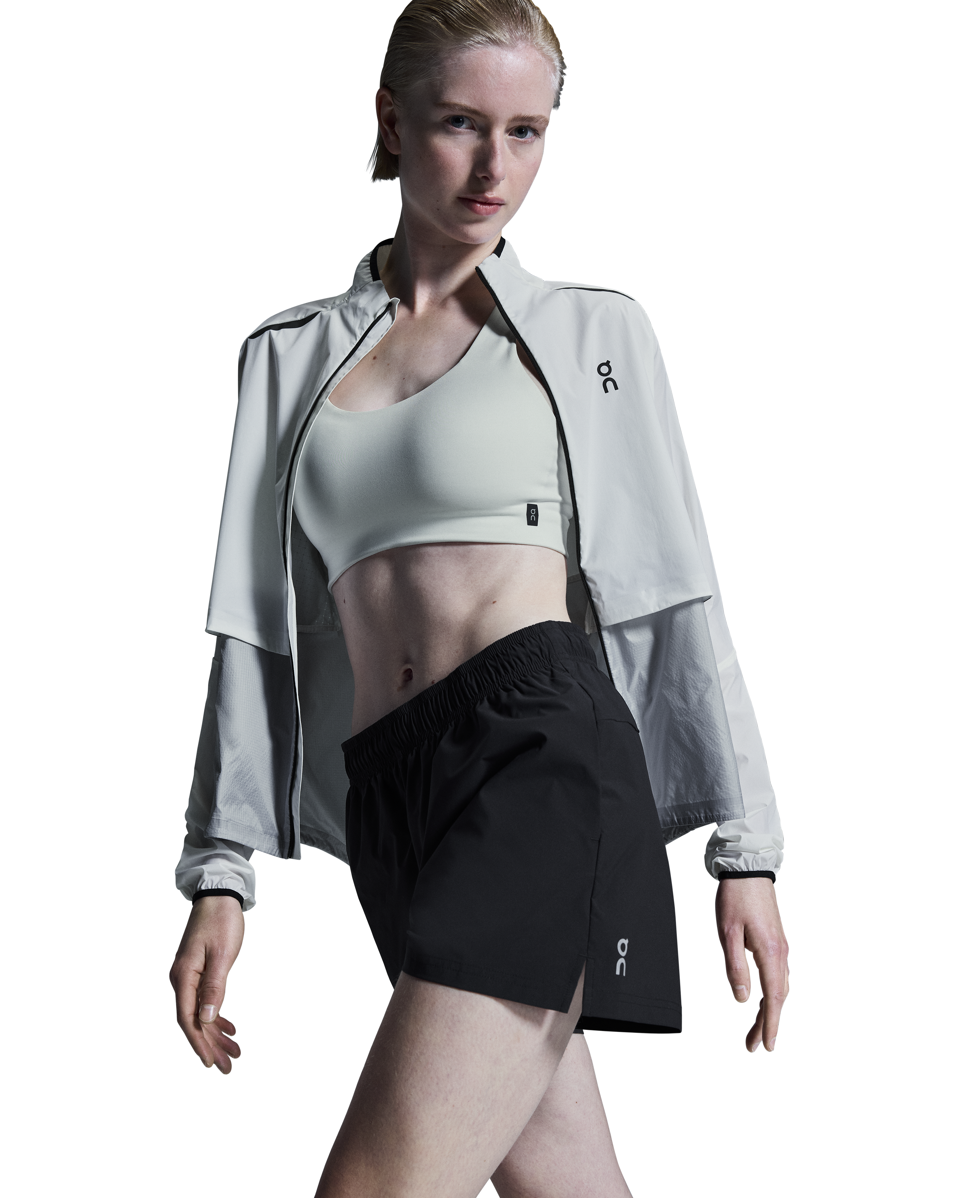 Women's On Running 3" Core Shorts in Black — view 3