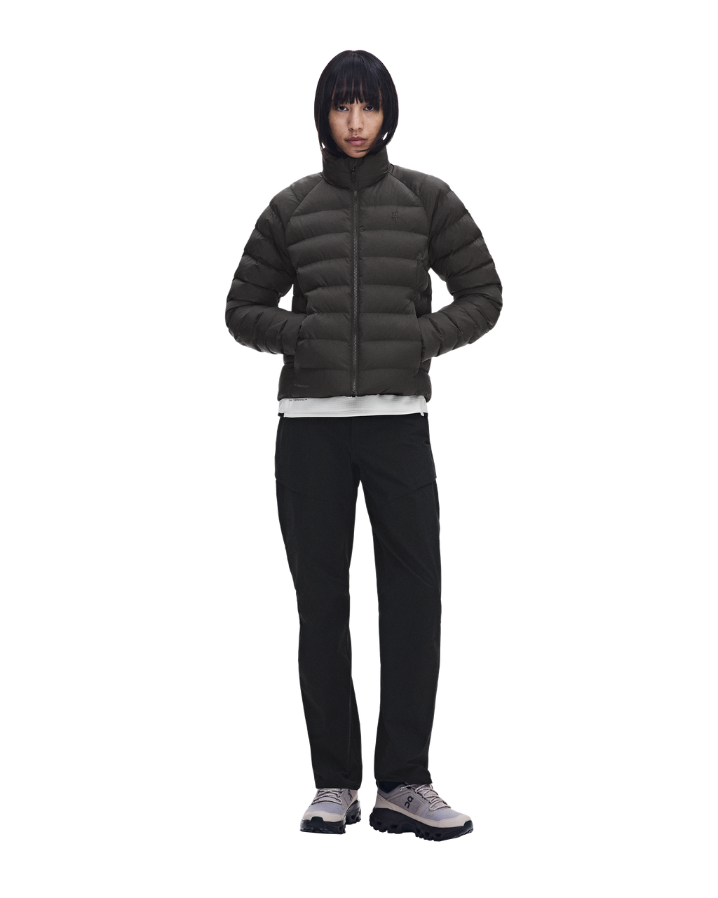 Women's On Running Ascent Puffer Jacket 1 Espresso