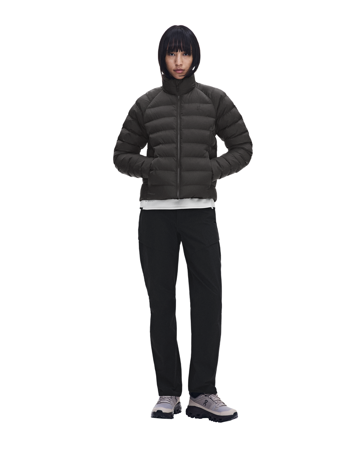 Women's On Running Ascent Puffer Jacket 1 Espresso
