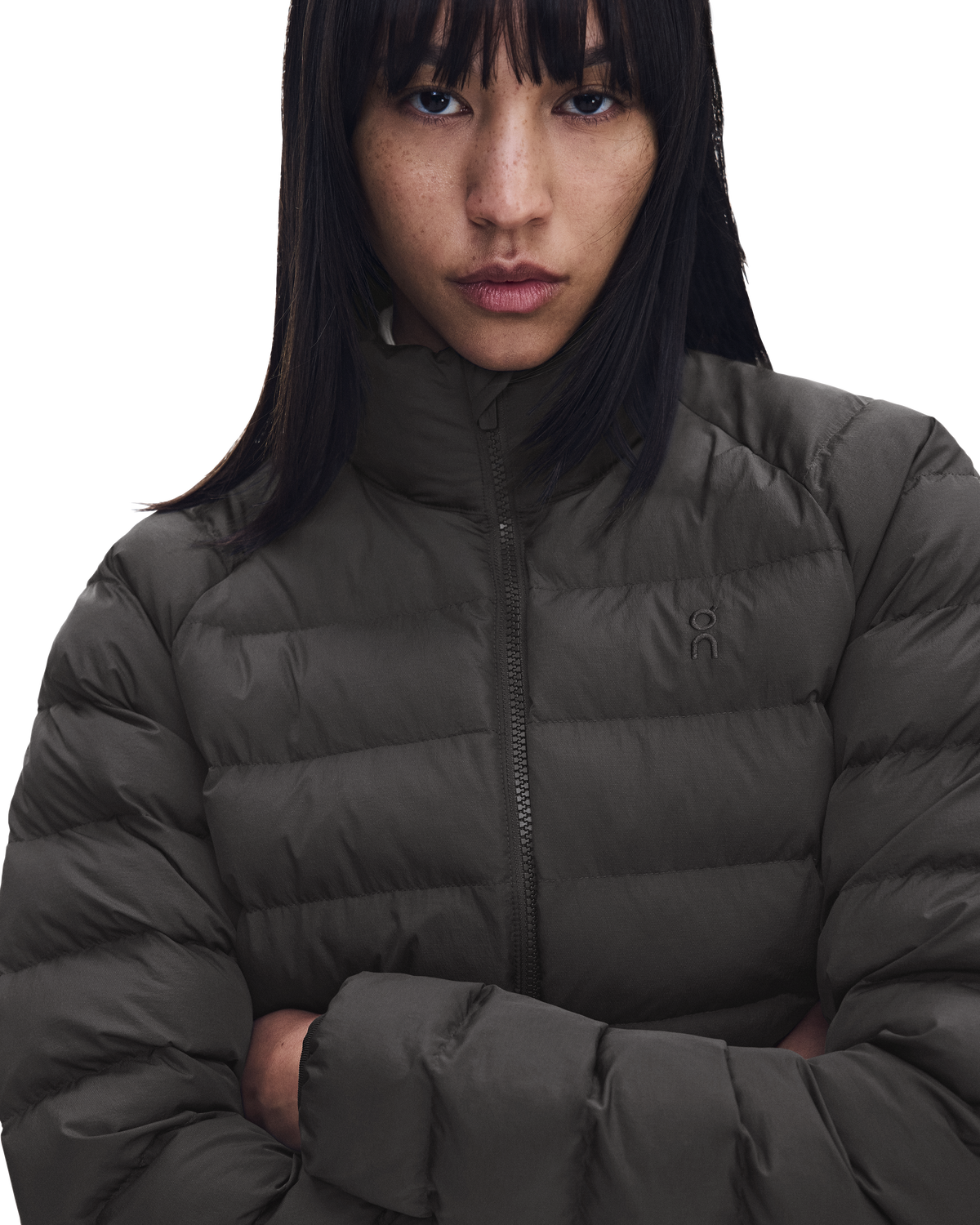 Women's On Running Ascent Puffer Jacket 1 Espresso