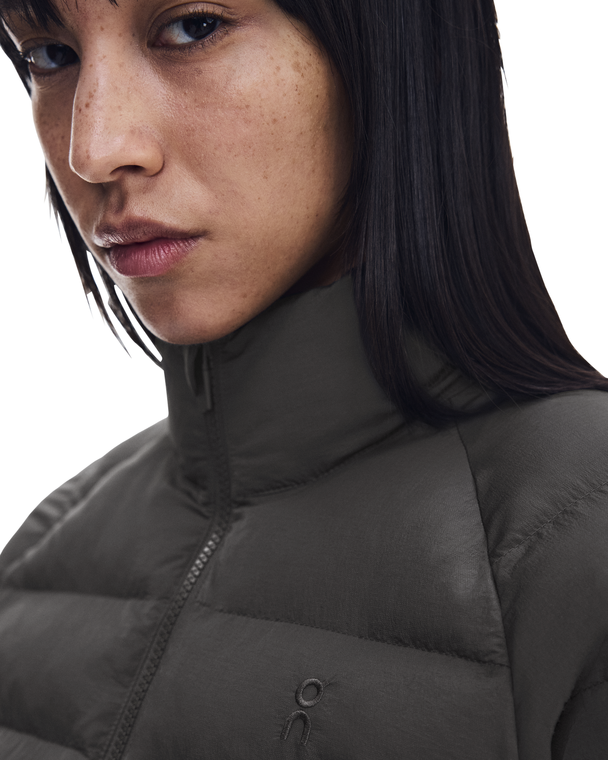Women's On Running Ascent Puffer Jacket 1 Espresso