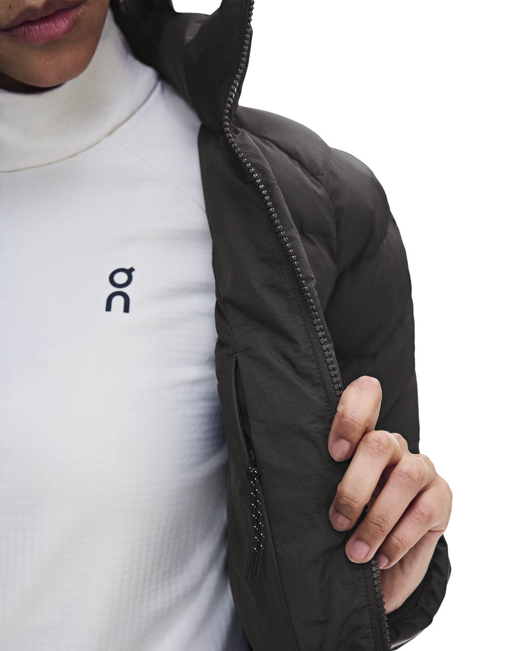 Women's On Running Ascent Puffer Jacket 1 Espresso