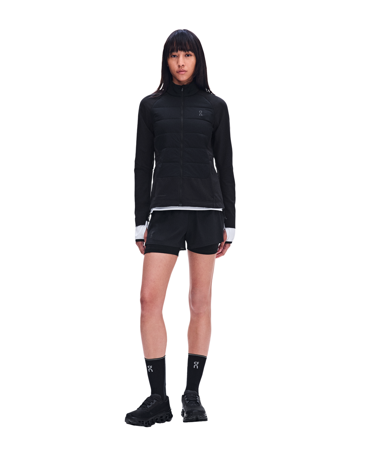 Women's On Running Weather Hybrid Jacket 1 Black