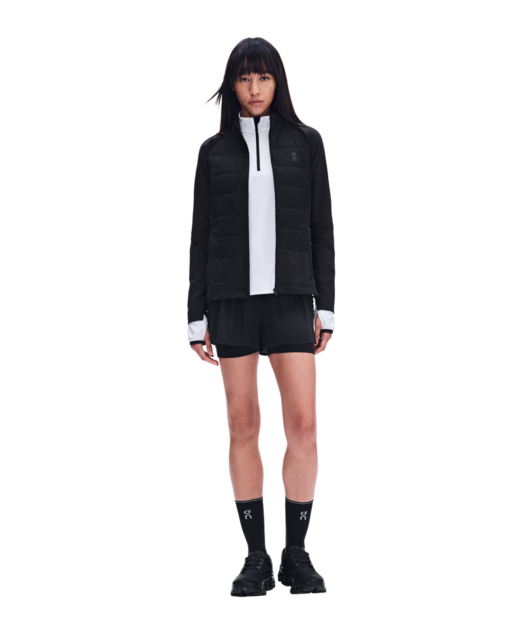 Women's On Running Weather Hybrid Jacket 1 Black