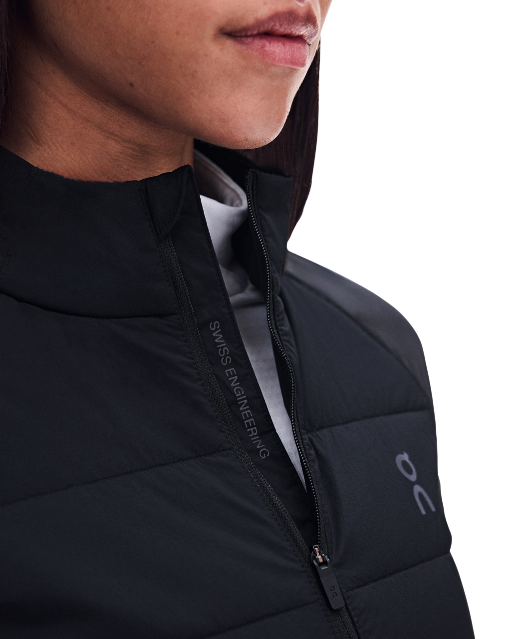 Women's On Running Weather Black Hybrid Jacket & Train Tights Set