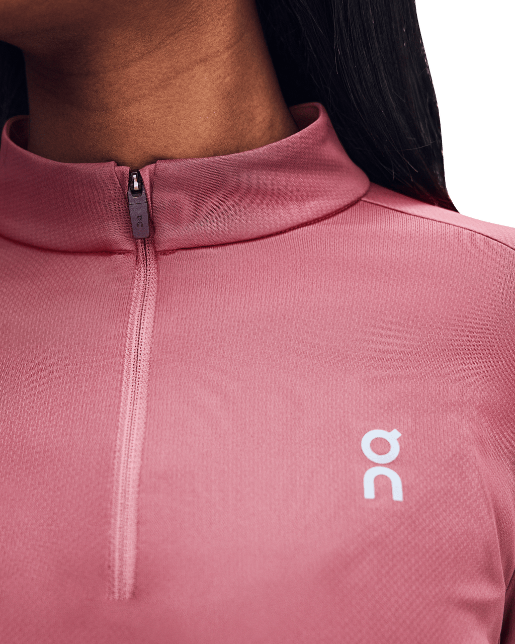 Women's On Running Core 1/4 Zip 1 Barberry