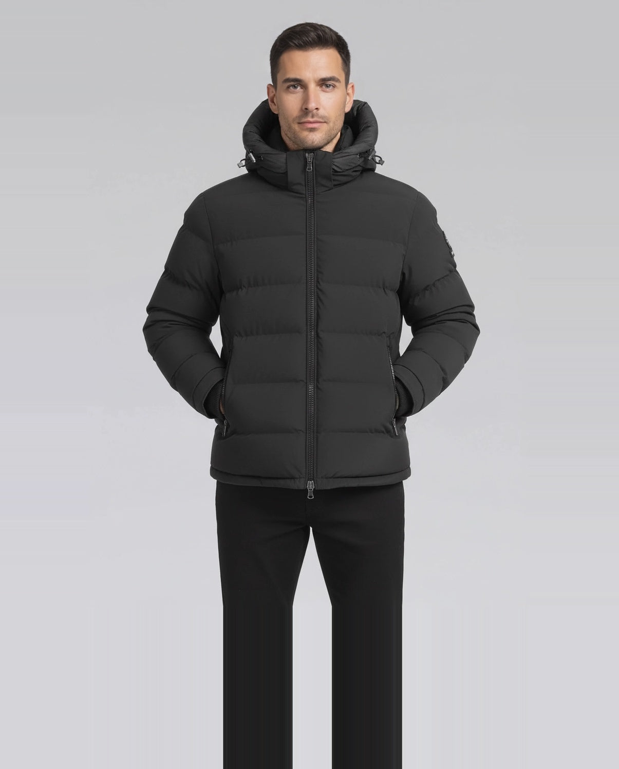 Men's Sandbanks Charcoal Core Puffer Jacket