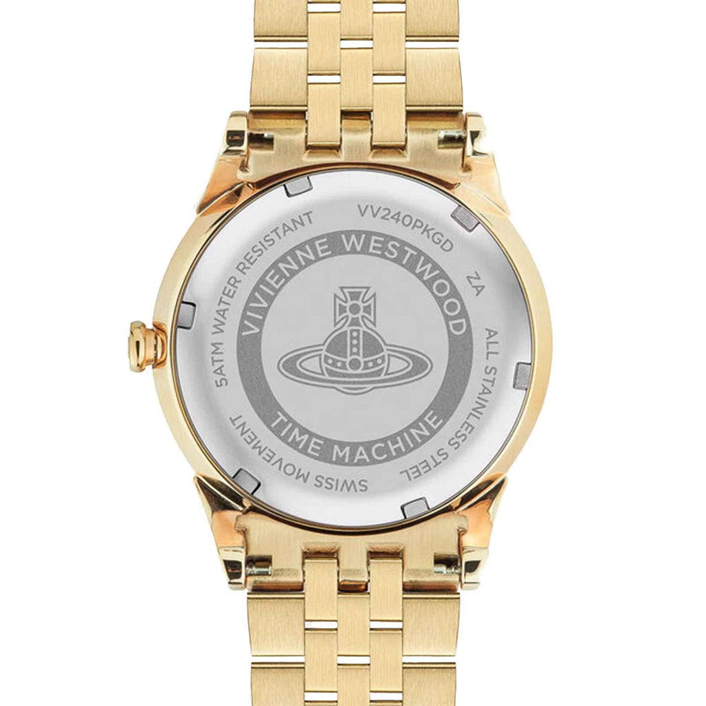 The Vivienne Westwood Seymour watch, a rose gold plated timepiece from Vivienne Westwood, available at OD’s Jewellers in St Helens