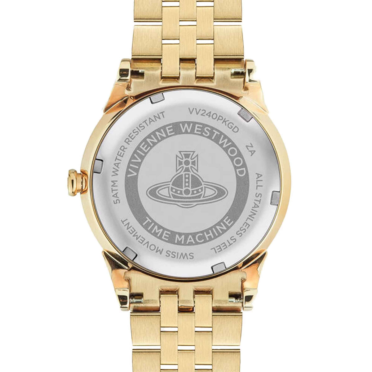 The Vivienne Westwood Seymour watch, a rose gold plated timepiece from Vivienne Westwood, available at OD’s Jewellers in St Helens