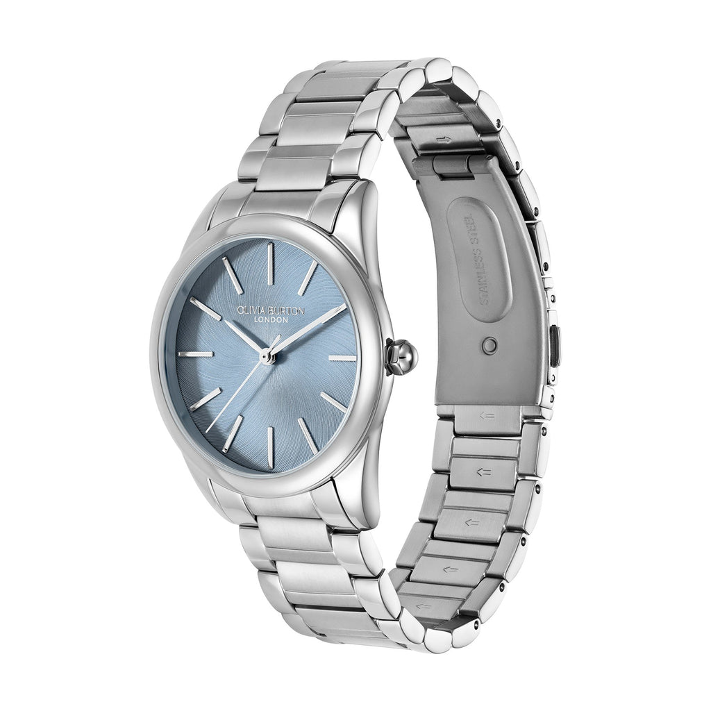 Women's Olivia Burton Intensity Blue Dial Bracelet Stainless Steel Watch by Olivia Burton