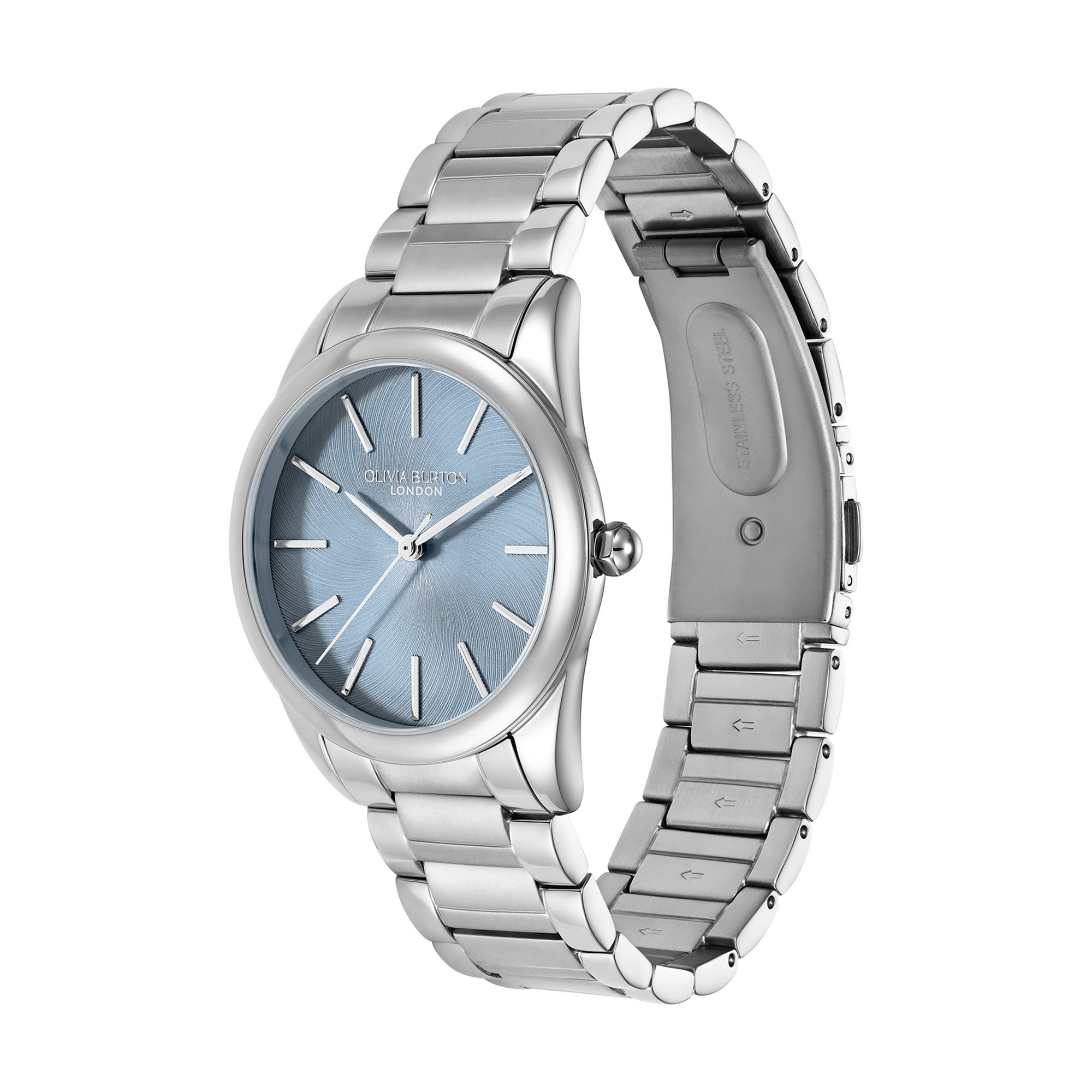 Women's Olivia Burton Intensity Blue Dial Bracelet Stainless Steel Watch by Olivia Burton