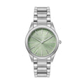 Women's Olivia Burton Intensity Soft Green Dial Bracelet Watch Stainless Stee by Olivia Burton