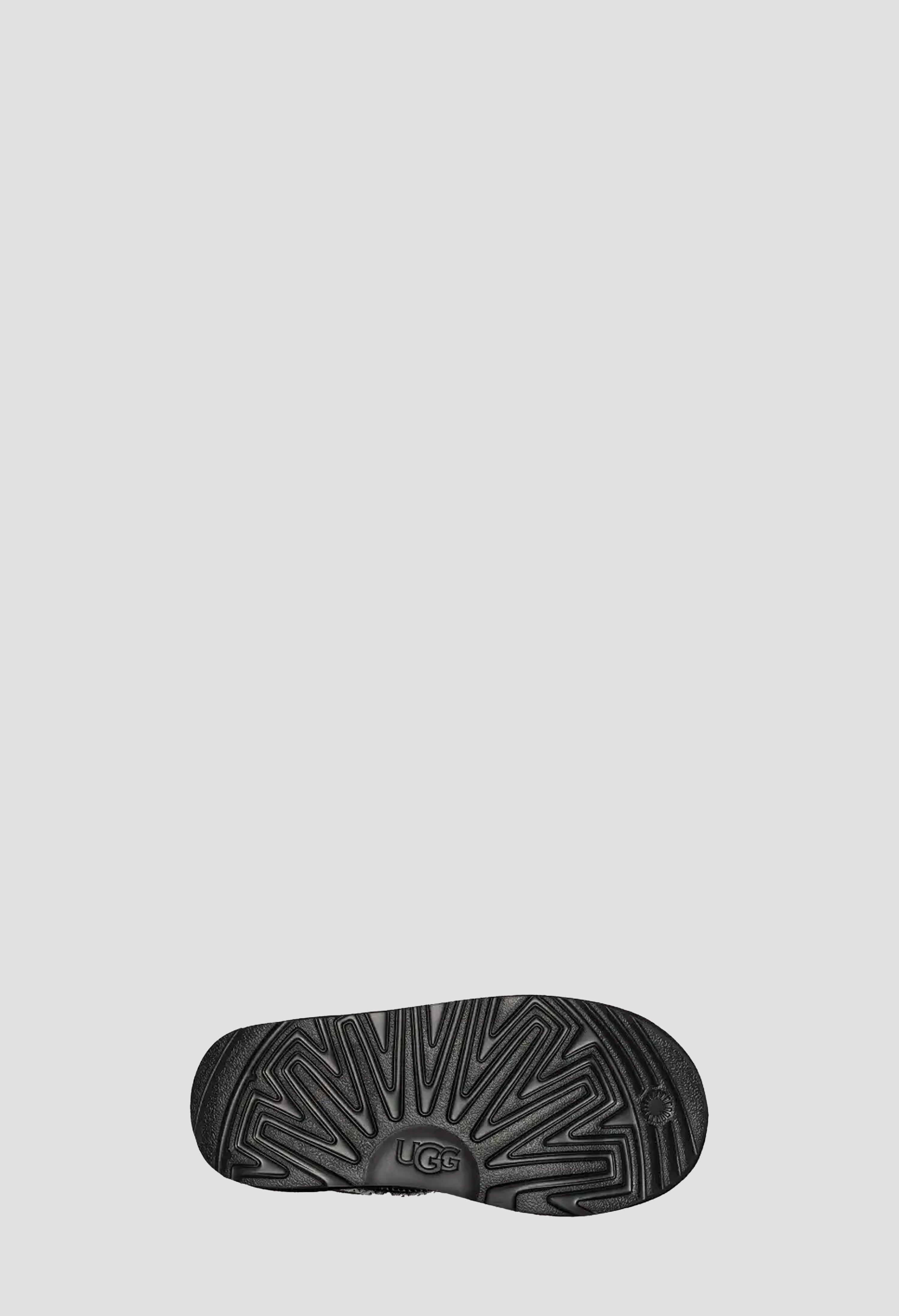 Girls UGG Junior Black Classic Mini Cresent Boot — view 6