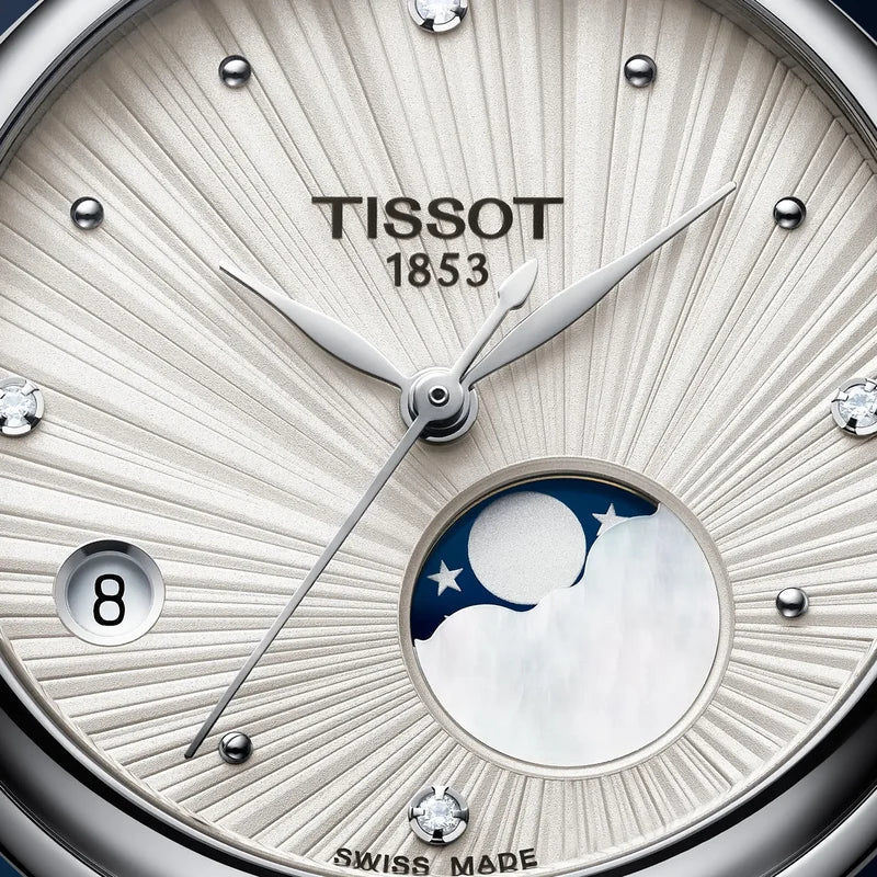 Tissot Ladies Desir MOP Moonphase Dial Bracelet Watch T1522231103600 — view 6
