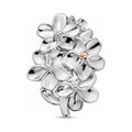 Clogau Silver Forget-Me-Knot Brooch 3SNWO1412