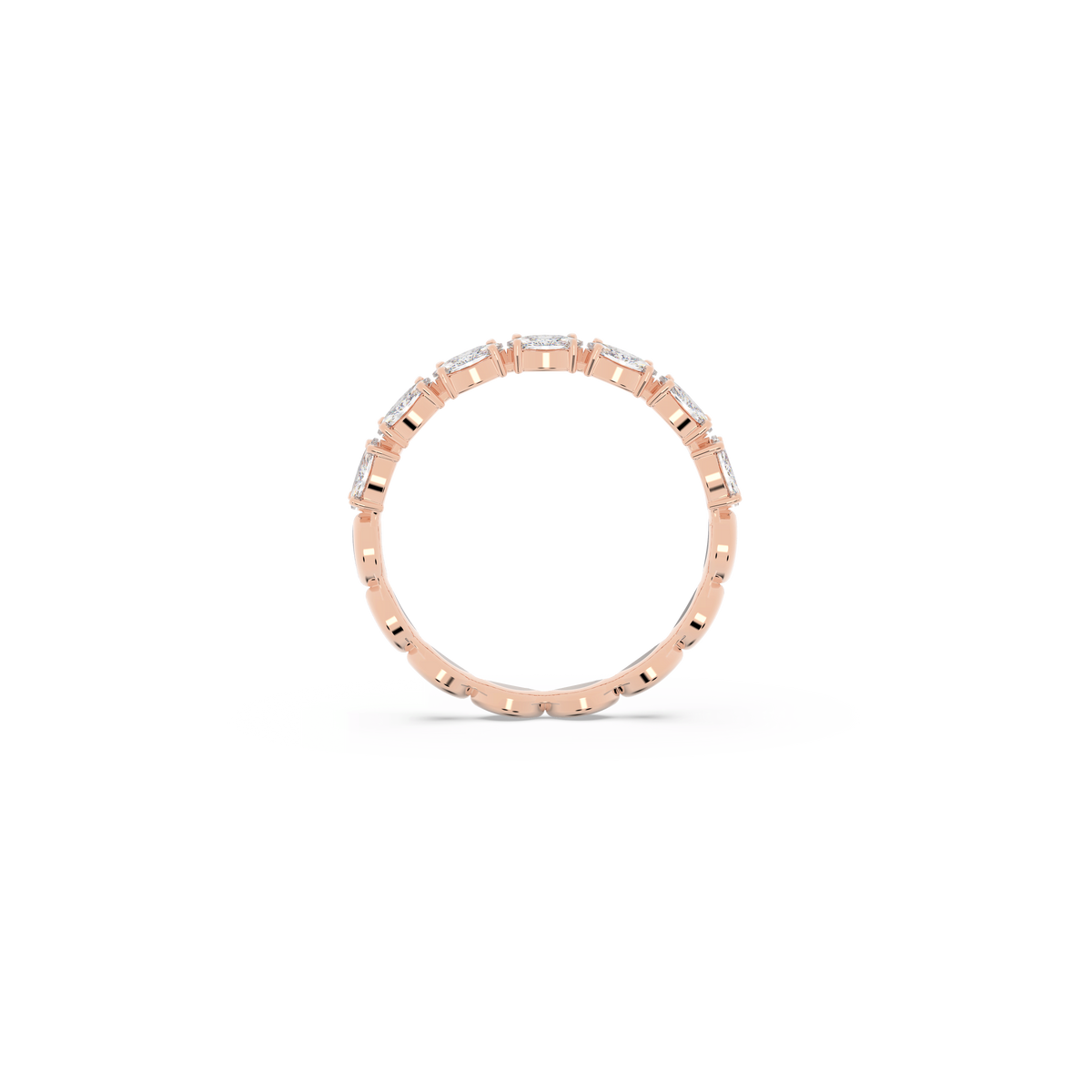 Swarovski Marquise Cut Vittore Ring in Rose Gold * — view 4