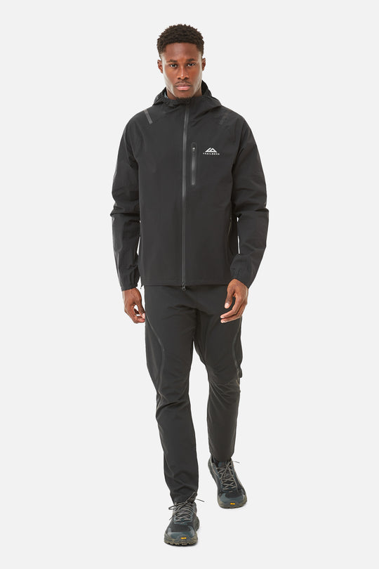 Men's Trailberg Black Tech Tracksuit Set