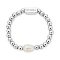The ChloBo Mini Pearl Ring, a silver metal uncategorized ring from ChloBo, available at OD’s Jewellers in St Helens.