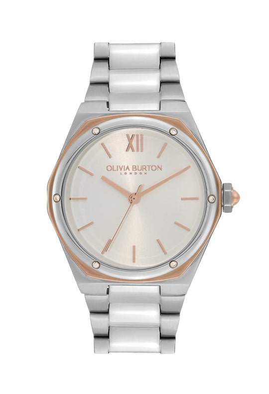 Olivia Burton Ladies Sports Luxe Hexa Bracelet Watch 24000070 *
