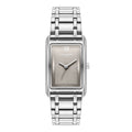 Olivia Burton Grove grey tank dial bracelet watch, a grey stainless steel bracelet watch from Olivia Burton, available at OD’s Jewellers in St Helens