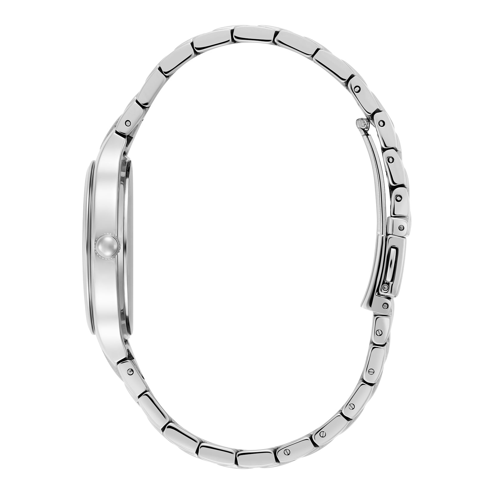 Olivia Burton Ladies Modern Classics Lea Blush Pink Dial Bracelet Watch Stainless Steel by Olivia Burton