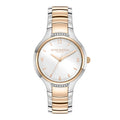 Olivia Burton Ladies Modern Classics Lea Silver Dial Bracelet Watch Stainless Steel & Rose Gold Plated by Olivia Burton