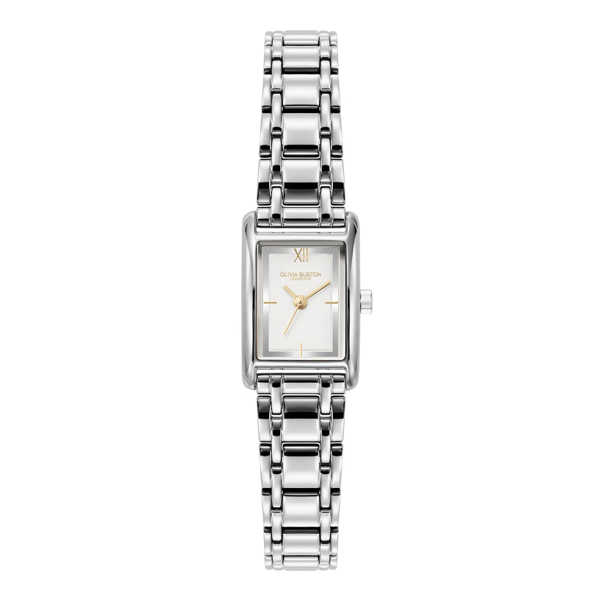 Silver Olivia Burton London watch.