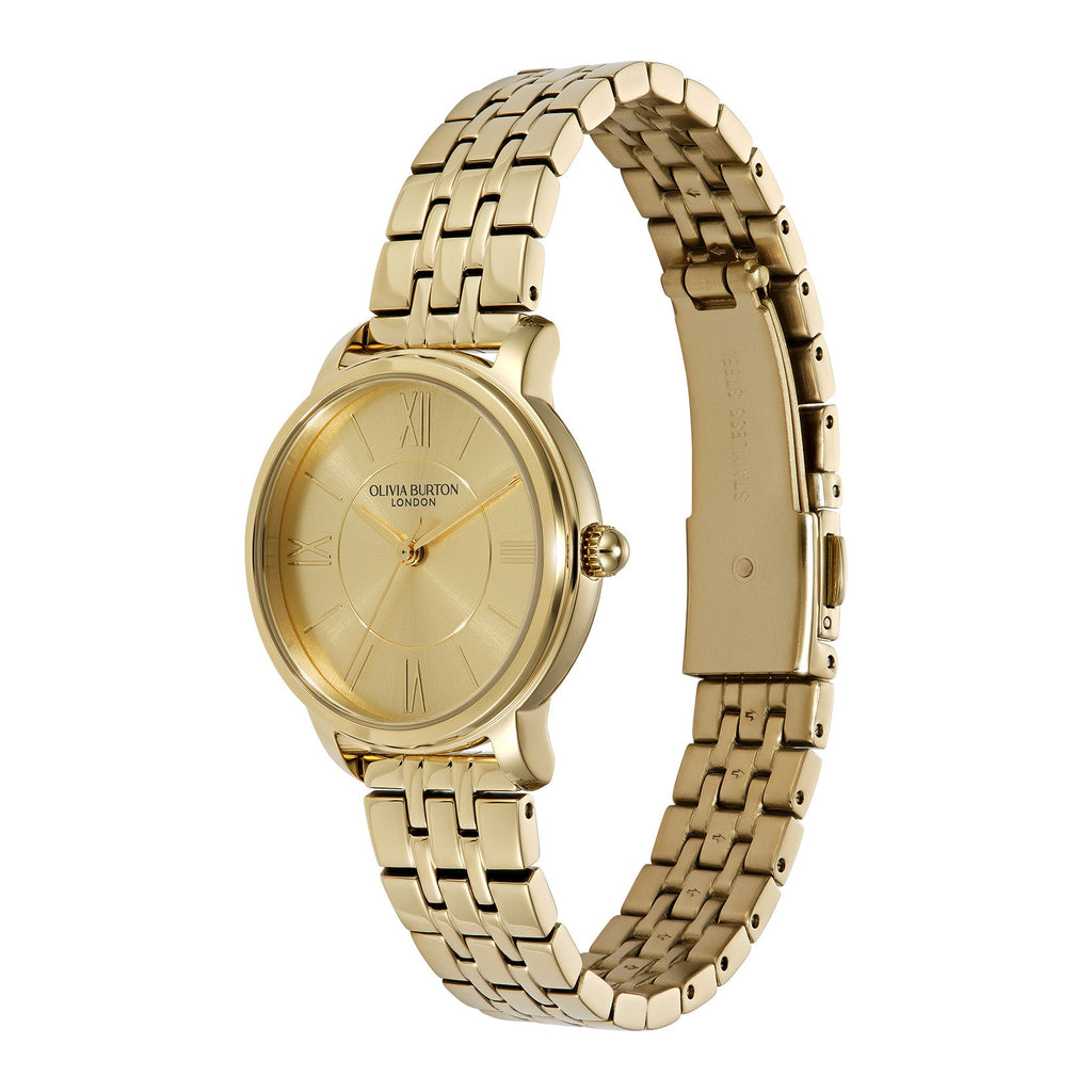 Olivia Burton Westbourne Gold Plated Bracelet Watch — view 2